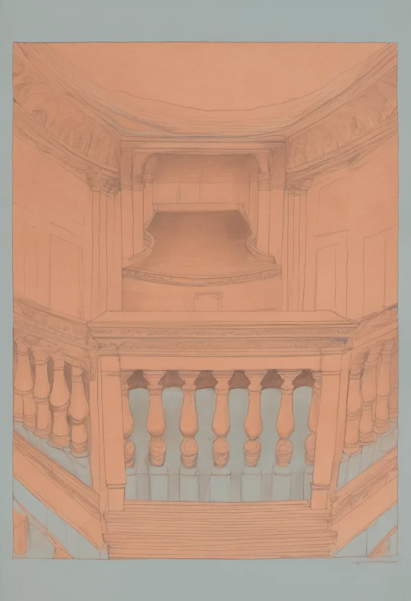 Interior of the Anatomical Theatre in Bologna: curved wooden tiers around a marble table, statues of physicians in wall niches, and two flayed wooden figures flanking the professor's canopied seat.