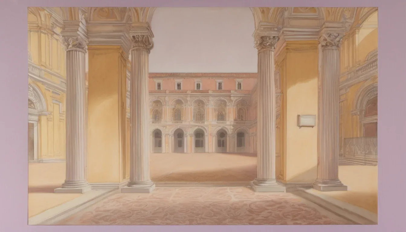 The Baroque facade of the Ducal Palace in Modena, with a central arched entrance, paired windows, statues and a central tower; the former Este residence now houses the Italian Military Academy.